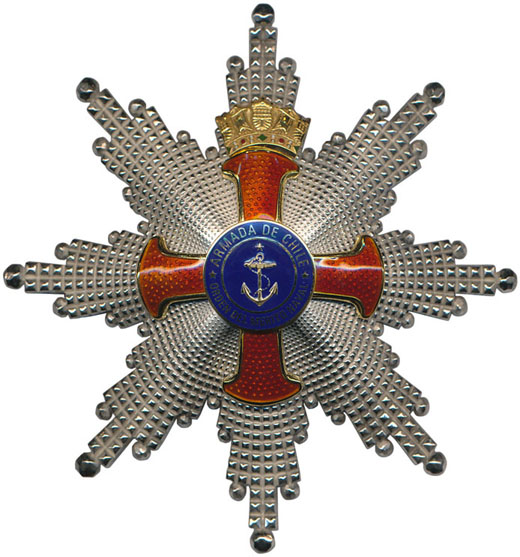 CONDECORACION ORDEN DEL MERITO NAVAL EN EL GRADO DE COMENDADOR