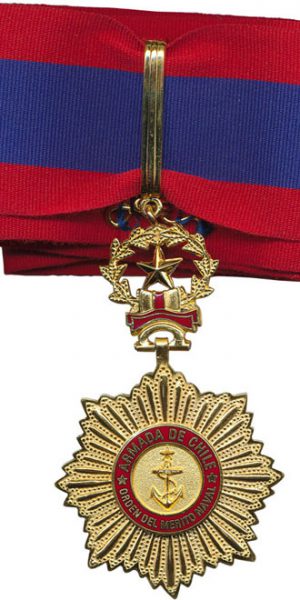 CONDECORACION ORDEN DEL MERITO NAVAL EN EL GRADO DE OFICIAL