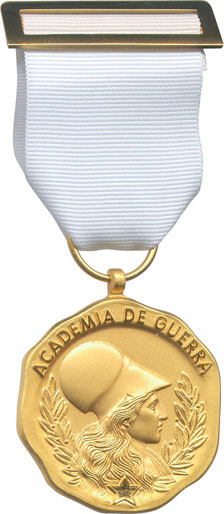 MEDALLA MINERVA ACADEMIA DE GUERRA