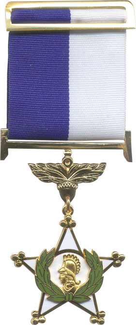 MEDALLA DIOSA MINERVA
