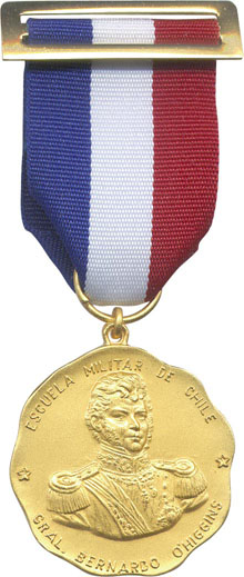 MEDALLA LIBERTADOR GENERAL BERNARDO O'HIGGINS