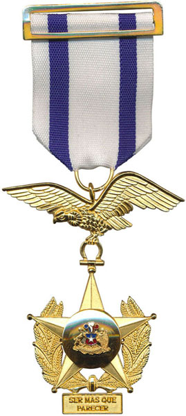 CONDECORACION ESTRELLA DE HONOR AL MERITO DEL ESTADO MAYOR - 1°  CLASE